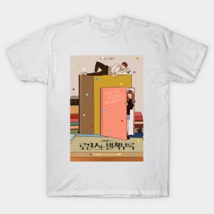 Romance is a bonus book - K drama pop art poster T-Shirt